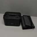 Electric Lunch Box, 2026 Upgraded 1.2L Cordless Heated Lunch Box,24000mAh Battery Powered Food Warmer with Timer, 5-Sided Heating, Leakproof, for Office, Outdoors & Truck (Black)