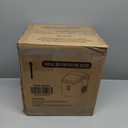 Antarctic Star Nugget Ice Makers Countertop, Portable Ice Maker Machine with Self-Cleaning, 35lbs/24H, Crushed Ice Machine with Handle & Scoop for Home, Kitchen, Office and Camping(Stainless Steel)