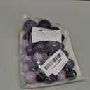 BEISHIDA 42 Pcs Cake Topper with Mini Balls, Halloween Cake Toppers, Cake Decorations for Halloween Birthday Party, Wednesday Theme Party Decor (Black, Purple)