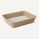 Amazon Basics Disposable Cat Litter Box, Travel & Home, Large 14.4"x18.1", 6-Pack