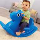 Little Tikes Rocking Horse Blue, 33.00 L x 10.00 W x 17.50 H Inches