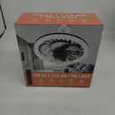 Socket Ceiling Fan Light,Bulb Socket Fan with Remote,Dimmable E26 Base Ceiling Fans with Lights for Bedroom,Screw in Fan and Light Combo,Mini Small Ceiling Fan with Light,Recessed Light Fan Lamp (Black)