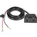 Replacement for Dometic HWK-DC Hardwiring Kit, Two Power Outlets with Standard and Threaded 2-Pin, Heavy Duty 10AWG Wiring, 20FT, 12V/24V