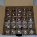 BRIMAX 25 Pack 2W S14 Replacement LED Light Bulbs for Outdoor String Lights, 2200K Warm White, Shatterproof & Waterproof,E26 Medium Base Vintage Edison Light Bulbs