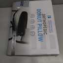 Donut Pillow Seat Cushion Chair Pad for Tailbone Pain Relief and Hemorrhoids, Memory Foam Seat Chair Cushion for Postpartum Pregnancy, Seat Cushions for Men and Women for Home & Office, (Black) (Large)