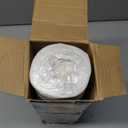 Painter's Plastic Film, 400' Length x 9' Width High, High Density Painters Plastic Sheeting Roll in Box with Dispense Hole for Easy Paint Plastic Covering (1 Pack)