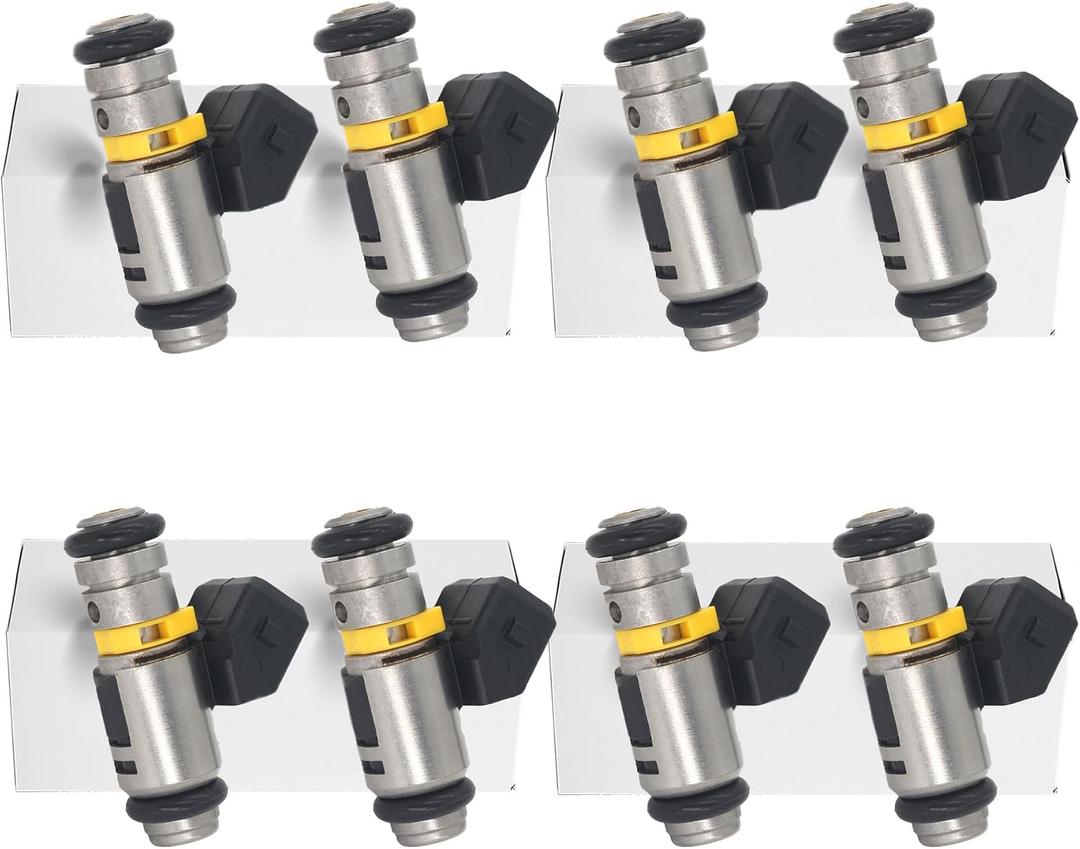 861260T 8Pcs Boat Fuel Injectors Compatible with MerCruiser 4 Stroke 4.3-8.2 L Sterndrive and Inboard Models Replacement 861260
