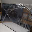 Delma Arched Bathroom Mirror, 24"x36" Wall Mounted Vanity Mirror for Bedroom, Living Room and Entryway, Black