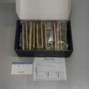 Ravinte 24 Pack 5 Inch Cabinet Pulls Champagne Bronze Stainless Steel Kitchen Drawer Pulls Cabinet Handles 5 InchLength, 3 Inch Hole Center