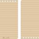 Rite in the Rain Weatherproof Top Spiral Notebook, 3 x 5, Brown and Tan Plaid Cover, Universal Pattern, 3 Pack (No. PL435-3)