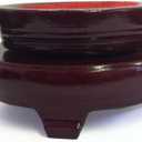 Amlong Crystal Wooden Stand for 6 inch Crystal Ball