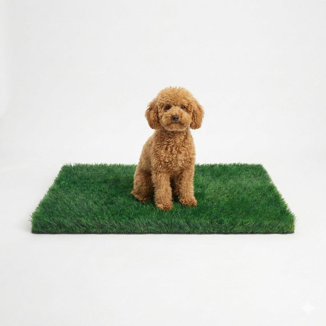 Turf Grass 29.5"x17" for Dogs with Drainage Holes - Easy to Clean Washable Pad for Potty Training, Artificial Turf Dogs Puppies, Realistic Fake Grass for Pet Areas, Dog Potty for Pee Indoor Outdoor
