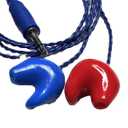 Race Radios Direct Challenger 2X Semi Custom Ear Buds, Next Generation, Louder, Clearer, Stronger Cord, Softer Fit
