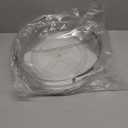 LAMU 2 Pack 12 Inch Lazy Susan Organizer Turntable for Cabinet, with High Edges to Prevent Falling, Large Clear Lazy Susan for Kitchen, Pantry, Refrigerator, Countertop, Table, Bathroom