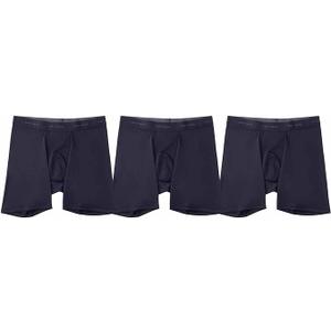 Pair of Thieves Men's Quick Dry Action Blend Long Boxer Briefs 3 Pack Moisture Wicking, Breathable & Lightweight for All Day Comfort, Mobility & Confidence No Ride Up Fit with Fly Black, Medium Pair of Thieves Men's Quick Dry Action Blend Long Boxer Briefs 3 Pack Moisture Wicking, Breathable & Lightweight for All Day Comfort, Mobility & Confidence No Ride Up Fit with Fly Black, Medium