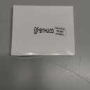 Syhood 24 Pcs Star Patches Iron on Rhinestone Adhesive Sequin Glitter Star Patches Appliques for Graduation Holiday Wedding Clothing Jeans Repair Decors(1.57/ 2.36/ 3.15 Inch, Gold)