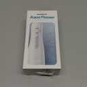 AquaSonic Water Flosser - Cordless Rechargeable Water Flossers for Teeth Cleaning - Waterproof Aqua Flosser, Portable Oral Irrigator for Dental Cleaning with 5 Jet Tips  Braces Home Travel. (White)