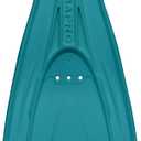 SCUBAPRO GO Travel Scuba Diving Fin for Snorkeling and Swimming, Open Heel Strap, Turquoise, Medium-Large