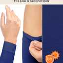 KEMFORD Tattoo Cover Up Sleeves  1 Pair of Lightweight UV Arm Sleeves for Men & Women  Breathable Fabric for Work, Healing Tattoos, and Sun Protection (L)