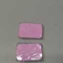 uxcell 2pcs Metal Tin Box, 3.7x2.4x0.8 Mini Portable Rectangular Empty Tinplate Small Storage Container Airtight Tins with Lids for Candy Favors Crafts Christmas Gifts, Pink