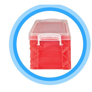 Super Stacker Index Card Box, 3 x 5 Inch Index Cards File Box, Note Holder, Index Card Holder, Photo Boxes Storage, Perfect for 3x5 Index Cards, Recipe Box Holder, Assorted Colors, 1 Count