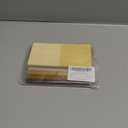BAYTORY 320 Gradient Yellow Sticky Notes, 4 Rotatable Colored Gel Pens | Aesthetic Self-Stick Note & Multicolored Ink Pen, Colorful Memo Pads Easy to Post for Note Taking