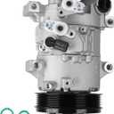 Air Conditioner AC Compressor with Clutch Compatible with Toyota Corolla & Matrix 1.8L 2011-2013