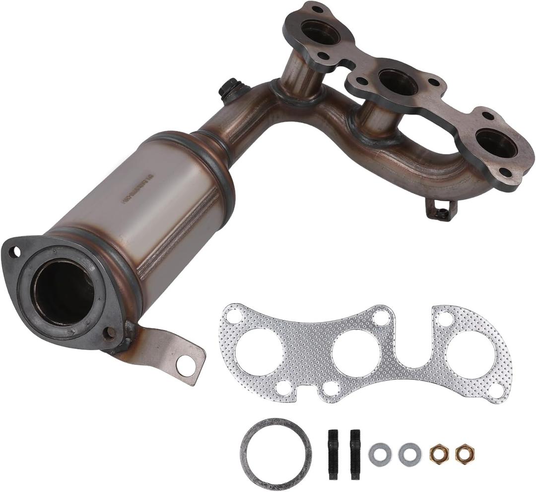 Catalytic Converter 16392 Catalytic Converter with Gasket Compatible for Toyota Sienna 2004-2006 Toyota Highlander 2004-2007 3.3L OE# 16392 (EPA Compliant)
