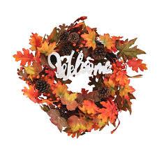 Holiday Home 20 Inch Welcome Fall Wreath, 1 ct 