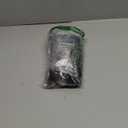 ZOSCGJMY Women's Faux Fur Halter String Triangle Bikini Sets Two Piece Swimsuits (Light Grey)