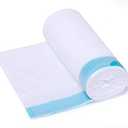 Small Drawstring Trash Bags,1.2-1.5 Gallon White Garbage Bag Home Trash Can Liners 120 Counts, 2 Pack