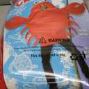 FantastCostumes Adult Red Crab Costume Animal Costume One Piece Halloween Carnival Party Sea Creature Cosplay Set, One Size