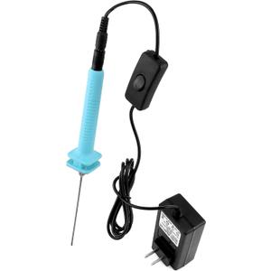 QWORK 15W Electric Hot Wire Foam Cutter - 100-240V Dual Voltage with US Plug, 4" Precision Cut, Fast Heating, Ergonomic Handle, for Polystyrene & Foam Boards QWORK 15W Electric Hot Wire Foam Cutter - 100-240V Dual Voltage with US Plug, 4" Precision Cut, Fast Heating, Ergonomic Handle, for Polystyrene & Foam Boards
