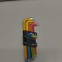 13-Piece Metric Allen Key Set – Long Arm Hex Wrench Set (0.7 mm to 10 mm) – Chrome Vanadium Steel – Ball End L-Shaped Hex Keys for Furniture, Bikes & Machinery