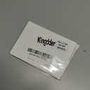 Kingdder 2 Pcs 10 Dip Switch Two Button Garage Door Remote Compatible with Multicode 300mhz 3089 3060 3070 3083 Gate Opener Remote with Keychain, Control 2 Different Doors Simultaneously