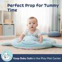 Baby Play Mat, Whale Tummy Time Mat with Toys, Baby Activity Gym for Infants 012 Months Sensory Floor Mat for Boys & Girls