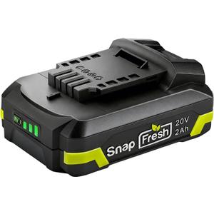 SnapFresh 20V 2.0Ah Battery(Not Works with Other Brands), Battery Support Fast Charging(BBT-DC20A)