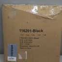 TOOLF Drying Rack Clothing, 3-Tier Collapsible Clothes Drying Rack with Wheels, Indoor-Outdoor Use, for Bed Linen, Clothing, Socks, Scarves, Black