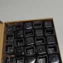 28 Pcs Chair Leg Sliders for Carpet, Square Chair Leg Floor Protectors Glides, Silicone Furniture Leg Protectors Caps, Carpet Protectors Table Feet Teflon Covers Pads (Fit:1-1/8" ~ 1-1/2")