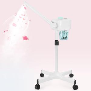 Professional Facial Steamer, Ionic Face Steamer Esthetician Vaporizador, with Preheat & Hot Mist Adjustment Function, Rocker Arm Steamer for Home Beauty Salon Spa