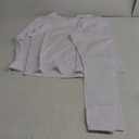 HEROBIKER Long Johns Thermal Underwear for Men Skiing Winter Warm Hunting Gear Fleece Lined Base Layer Set Top Bottom (Small, White)