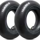 Heavy Duty 16x6.50-8 Inner Tubes with TR-87 Bent Valve Stem, Premium Replacement 16x6.50-8/16x7.50-8 Lawn Mower Tire Tubes Fit for Tractor, Garden Trailer, Golf Carts, Wheelbarrows and More Pack of 2