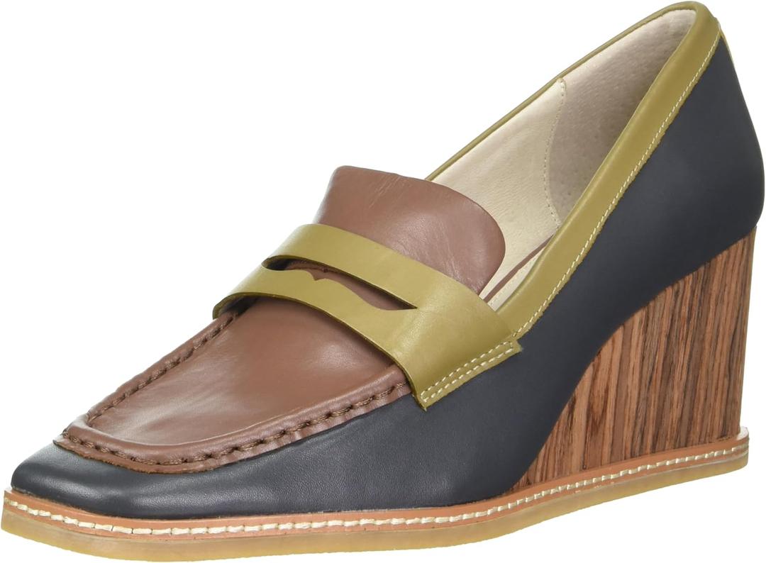 Sanctuary Women's Cadence Loafer (10, Magnet/Caramel/Butternut)