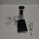 ANRAN Solar Security Cameras Wireless Outdoor with Light,2K Porch Floodlight Camera with Color Night Vision & AI Motion Detection,2-Way Talk Spotlight Siren Alarm, Compatible with Alexa (White)