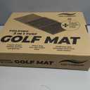 Golf Mat Folding 3 in 1 Turf Victorem - 17x39 Inch With Golf Towel Included
