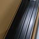 Yuzzy Slat Wall Paneling 4 x 4ft, Garage Slatwall Panel Wall Storage Systems, Heavy Duty PVC Garage Wall Organization (Black)