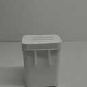 stonespace Hanging Small Trash Can with Lid Under Sink for Kitchen1.3 Gallon/ 5L Mountable Compost PailKitchen Compost Bin for Countertop, White