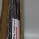 CorkLatta Bronze Shower Curtain Rod 31 to 80 Inch, 1 Inch Diameter Adjustable Spring Tension Stainless Steel Telescoping Rod, Easy Install, No Rust