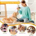 2 x Squeaky Dog Toys, Interactive Plush Duck Chew Toy for Pets - Safe & Durable,Slow Feeder Dog Bowl,Ideal for Puppies & Small to Medium Dogs