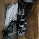 Amazon Basics Bed Frame with Storage, Foldable Metal Platform, Sturdy Steel, No Box Spring Needed, 14-inch High, Tool-Free Setup, Queen Size, Black